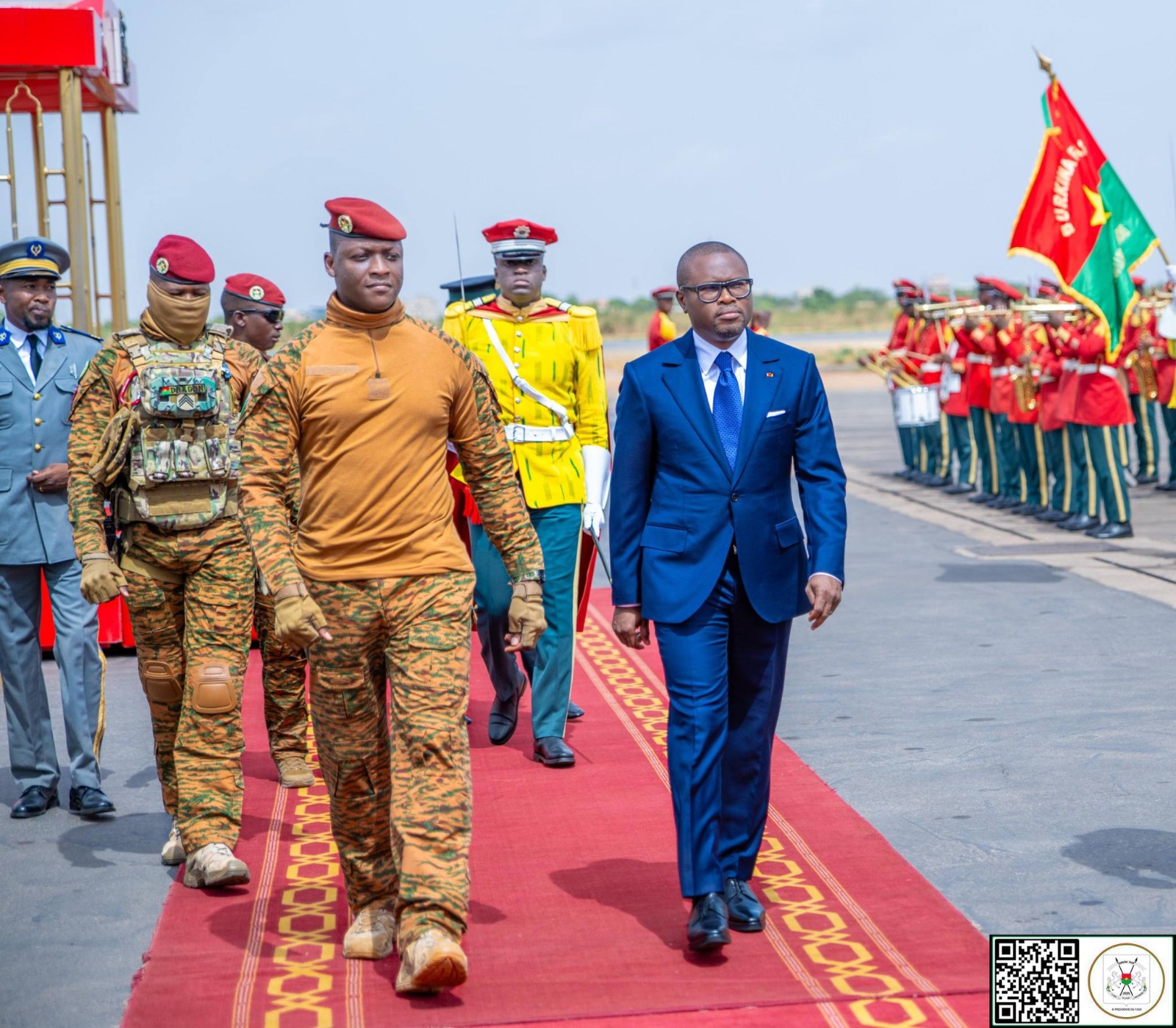 Diplomatie : Romuald Wadagni en visite d’amitié et de travail à Ouagadougou