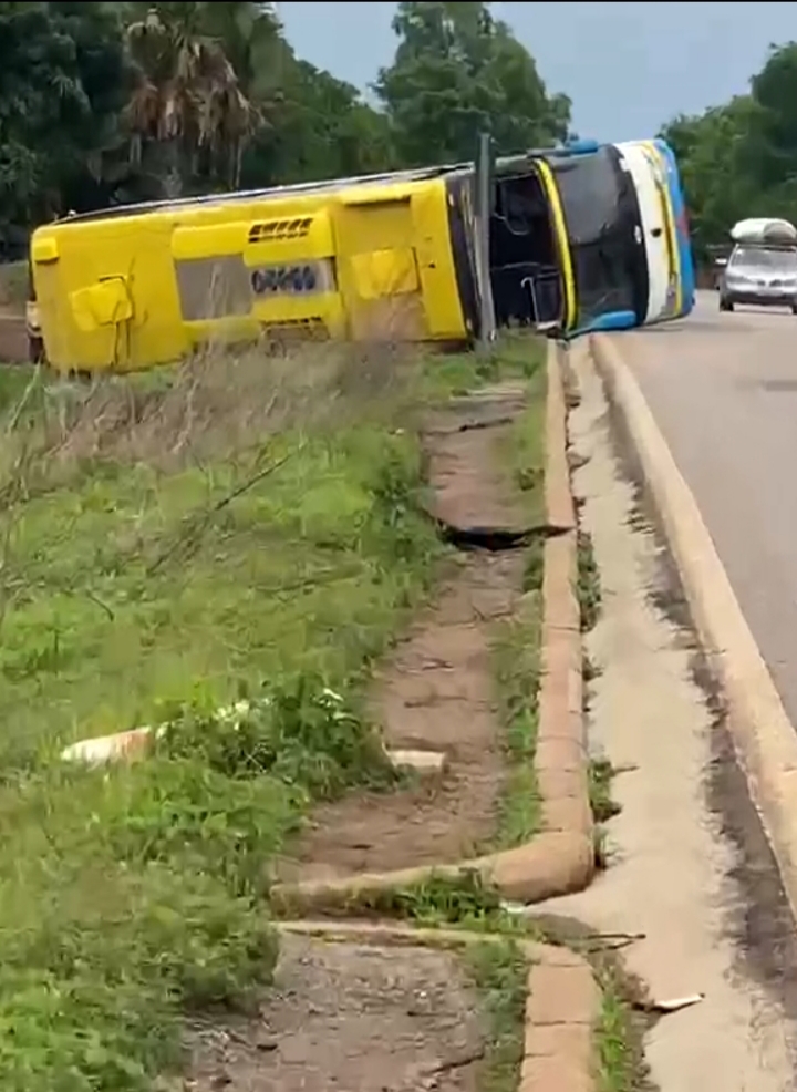 Accident d'un à TCHATCHOU très tôt ce Mardi