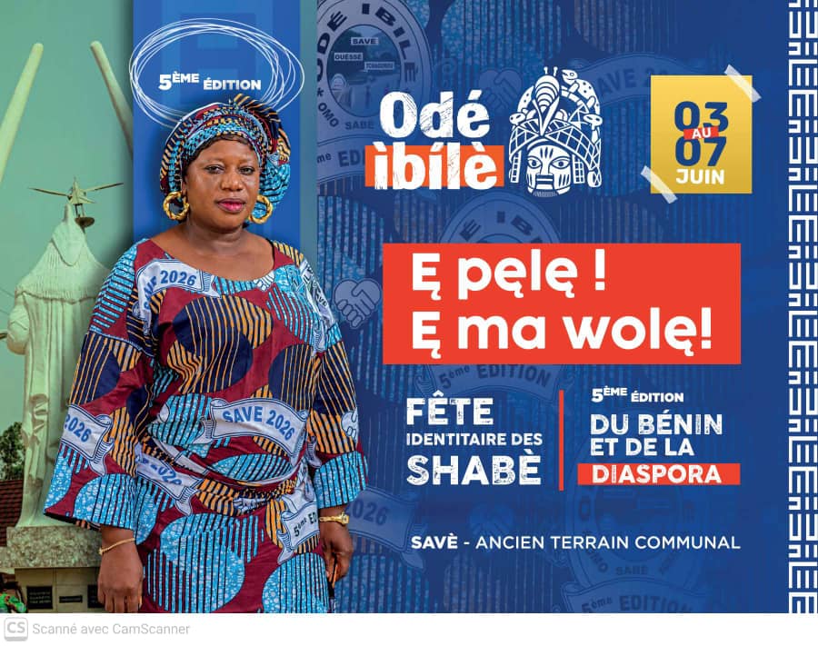ODE IBILÈ 2026 : Savè prête pour le grand rendez-vous de la culture Shabê